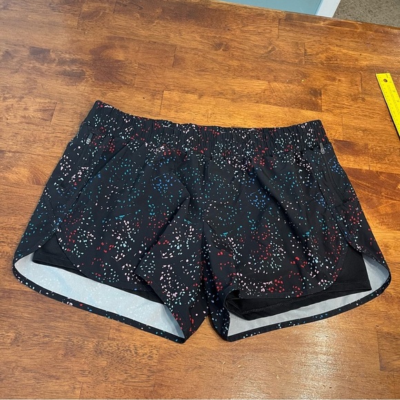 Avia black multicolor dot athletic shorts size XL - Picture 1 of 7